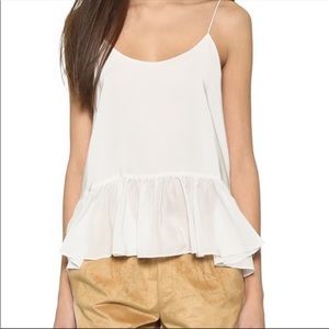 Club Monaco Benicia White Silk Small